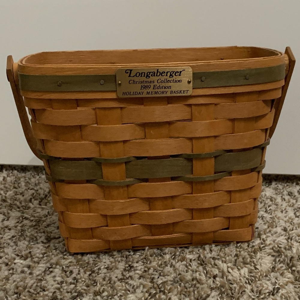 Longaberger Christmas Collection 1989 Basket